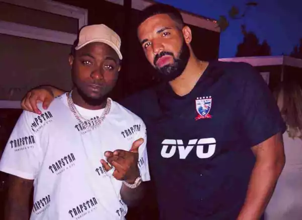 Pictures Of Davido & Drake At The Wireless Festival
